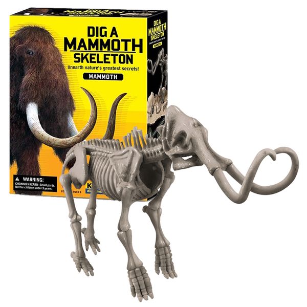 Набір для розкопок 4M Скелет мамонта (00-03236), набір для дослідів, розкопки 00-03236 фото