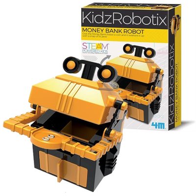 Набор для исследований 4М Робот-копилка (00-03422) (сейф, развивающие игрушки) 00-03422 фото