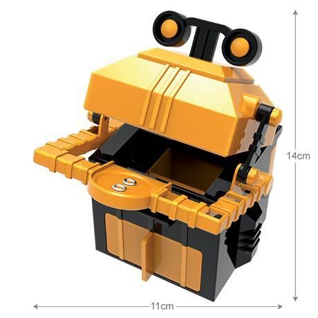 Набір для досліджень 4М Робот-скарбничка (00-03422) (копілка, копилка, сейф, розвиваючі іграшки) 00-03422 фото