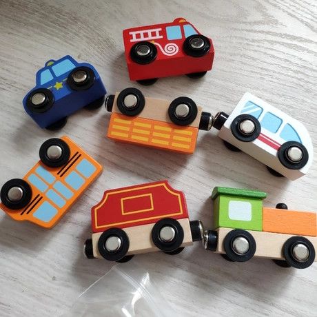 Дерев'яна залізниця іграшкова Viga Toys 90 деталей (50998) (дитяча залізна дорога) 50998 фото