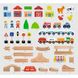 Дерев'яна залізниця іграшкова Viga Toys 90 деталей (50998) (дитяча залізна дорога) 50998 фото 6