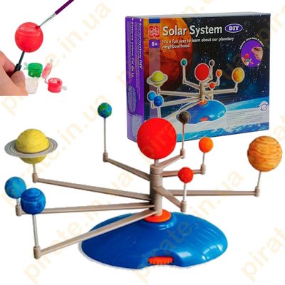 Модель Сонячної системи своїми руками Edu-Toys з фарбами (GE046) GE046 фото