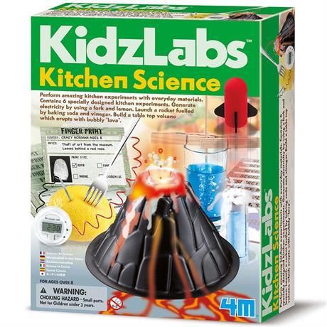 Набір для досліджень 4M Експерименти на кухні (00-03296) (іграшки розвиваючі дитячі досліди) 00-03296 фото